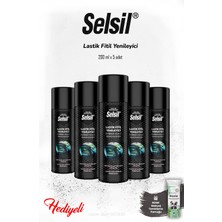 5'li Selsil Lastik Fitil Yenileyici 200 ml ve Rosıe