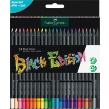 Kitabevimden Faber-Castell Boya Kalemi Black Edition 24 Renk 5171 116424