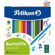 Kitabevimden Pelikan Kuru Boya Kalemi 24 Lü 724013