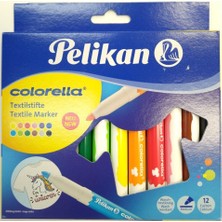 Kitabevimden Pelikan Tekstil Kalemi Colorella 12 Li 815 584