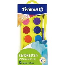 Kitabevimden Pelikan Sulu Boya Küçük Boy 12 Renk 701242