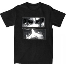  Siyah Jayce x Viktor Arcane Tshirt Vintage Anime/ Harajuku Unisex Üstleri Pa