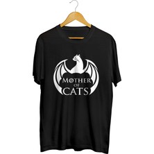  Mother Of Cats Game Of Thrones Temalı Baskılı Kaliteli Tişört