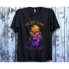  Star Wars Chewbacca Dağınık Saç Bakım Tişörtü
