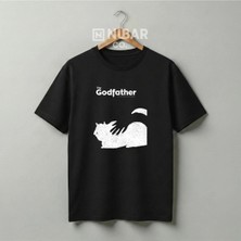  The Godfather Baskılı Unisex Premium %100 Pamuklu Tişört - Özel Tasarım
