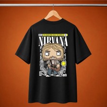  Nirvana Kurt Cobain Oversize Tisort