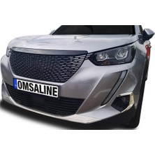 Omsa Peugeot 2008 Krom Ön Tampon Ucu Taşlı 2019 ve Sonrası