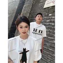  2 Adet Tir Harajuku Style Çift Sevgili Kombinleri Couple Clothing Yeni Sezon