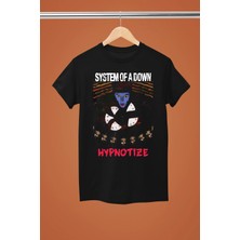  System Of A Down Baskılı Pamuklu Kısa Kollu Regular Kalıp Rock Tshırt