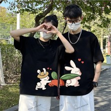  2 Adet Tir Harajuku Style Çift Sevgili Kombinleri Couple Clothing Yeni Sezon