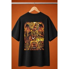  One Piece Sanji Zoro Baskili Oversize Tisort