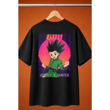  Gon Freecss Hunter x Hunter Baskili Oversize Tisort