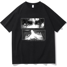  Siyah Jayce x Viktor Arcane Tshirt Vintage Anime/ Harajuku Unisex Üstleri Gi