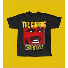  Shining Baskılı Unisex Oversize T-Shirt