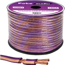 14GA 100 Metre Hoparlör Kablosu Silikon Poke PK-1413 Plus