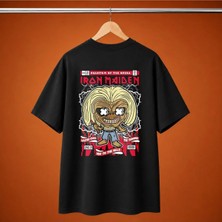  Iron Maiden Eddie Oversize Tisort
