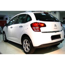 Omsa Citroen C3 Krom Bagaj Alt Çıta 2009-2016 Arası