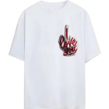  Eğlenceli Hanımefendilere Özel Yeni Sezon Pamuklu Oversize T-Shirt