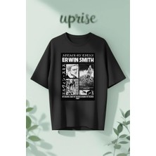  Erwin Smith Attack On Titan Baskılı Pamuklu Oversize T-Shirt