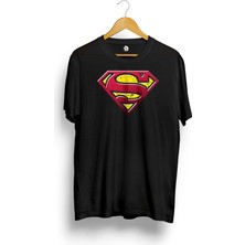  Superman S-Shield Used Look Baskılı Tişört