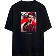  Zlatan Ibrahımovıc Unısex Oversıze Pamuklu Tshırt