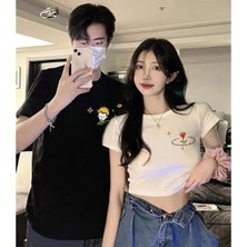  2 Adet Tir Harajuku Style Çift Sevgili Kombinleri Couple Clothing Yeni Sezon