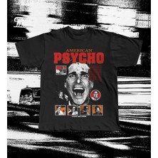  American Psycho Baskılı Unisex Oversize T-Shirt