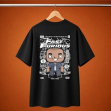  Dom Toretto Fast And Furious Oversize Tisort