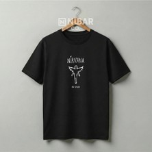  Nirvana Efsanesi Tasarımlı Unisex Premium %100 Pamuklu Tişört | Yüksek Kalite Baskılı