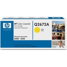 inkjet Hp Orijinal Q2672A Sarı (Yellow) Lazer Toner Kartuşu - Uyumlu
