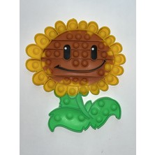 Popit Gökkuşağı Renkli Ayçiçeği
