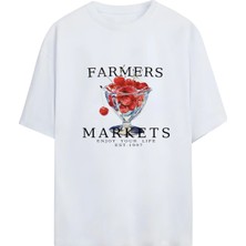  Grafftee %100 Organik Pamuk Bisiklet Yaka Illustrasyon Baskılı Özel Tasarım T-Shirt