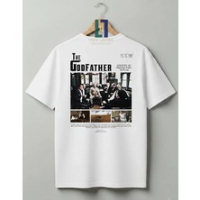  The Godfather Baskılı Unisex Premium %100 Pamuklu Tişört - Özel Tasarım Sinefilm Serisi