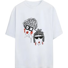  Grafftee %100 Organik Pamuk Bisiklet Yaka Illustrasyon Baskılı Özel Tasarım T-Shirt