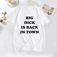  Ben Utangaç Ama Ben Şehir Geri Büyük Bir Dick Var T Shirt Komik Streetwear Erkekler Kısa Koll 2864