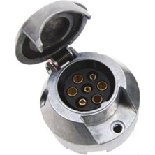 Alsa Römork Fişi 7li Dişi Metal - New Holland - Massey Ferguson - Erkunt - Tümosan - Steyr-Başak - 03RF0203 -   1  Adet