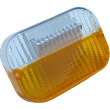 Serko Ön Sinyal Lamba Camı Dört Köşe Em (0018 - 000) - Td 65 - New Holland 75 - 80 - 5080707 -   1  Adet