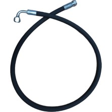 Ahs Hidrolik Direksiyon Hortumu Basınç Bir Ucu Eğri - Massey Ferguson 135 - 240 - 255 - 132CM -   1  Adet