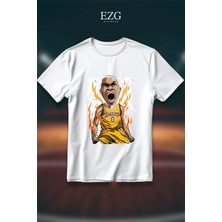  Russell Westbrook T-Shirt Baskılı Oversize Unisex %100 Pamuklu Nefes Alan Kalın Kumaşlı Tişört