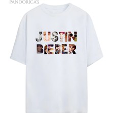  Justin Bieber Baskılı Pamuklu Unisex Tişört