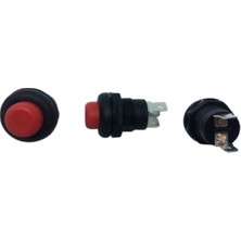 Emas Kızdırma Ikaz Düğmesi Lastik Baş Kırmızı D19TK - Ford - ELK1030 -   1  Adet