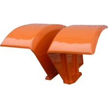 Özen Oval Geniş Çamurluk Sağ Em  Dmr 0502 - 450 Tip - Fiat / New Holland 480 - 640 - 598848 -   1  Adet