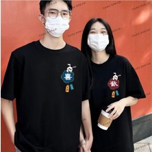  2 Adet Tir Harajuku Style Çift Sevgili Kombinleri Couple Clothing Yeni Sezon