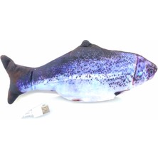 Kmrsfres Eastland USB Li Dans Eden Peluş Somon 30CM