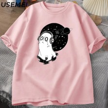  Napstablook Undertale T-Shirt Erkek Kadın Pamuk Kısa Kollu Tshirt Yaz Harajuku Erkek Giyim O