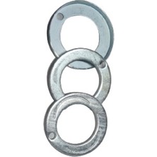 New Blue Akson Sürtme Pul Takım Çelik - Fiat / New Holland 450 - 480 - 54C - New Holland 55 - Massey Ferguson 65 - 566125 -   10  Adet