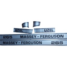 Erma Takım Yazı Mat - Massey Ferguson 265 - 1682421 -   1  Adet