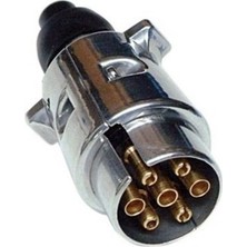 Alsa Römork Fişi 7li Erkek Metal - New Holland - Massey Ferguson - Erkunt - Tümosan - Steyr-Başak - 03RF0202 -   1  Adet
