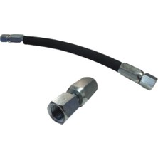 Karbeyaz Hidrolik Damper Hortumu 9/16 Vidalı - New Holland - Massey Ferguson - Erkunt - Tümosan - Steyr-Başak - 35CM -   1  Adet