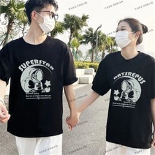  2 Adet Tir Harajuku Style Çift Sevgili Kombinleri Couple Clothing Yeni Sezon